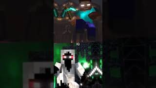 herobrine vs entity 303 minecraft herobrine entity303 animation games trendingshorts virall [upl. by Grati]