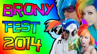 Brony Fest 2014  Animation Celebration  My Trip to Brony Fest [upl. by Ellga]