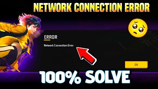 Network Connection Error Problem Solve in Free Fire  Free Fire Network Connection Error Problem [upl. by Hagep]