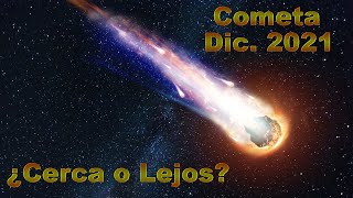 Cometa C2021 A1 Leonard y su Cercania [upl. by Lepp]