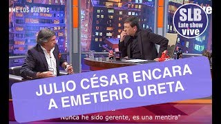 La acalorada conversación de Emeterio Ureta y Julio César Rodríguez [upl. by Ymled353]