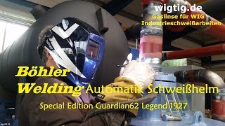 Automatikschweißhelm zuverlässig super Preis leicht augenschonend und leicht bedienbar YT Video [upl. by Schoenberg]