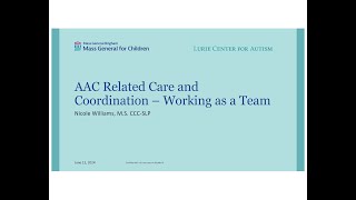 AACRelated Care and Coordination  Coffee Convo June 2024 [upl. by Ardnaiek]