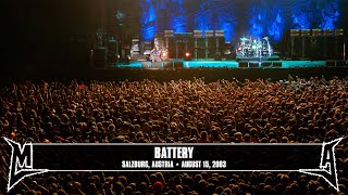 Metallica Battery Salzburg Austria  August 15 2003 [upl. by Artimas]