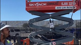 Scissor lift troubles [upl. by Korry]