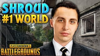 1 WORLD PUBG PLAYER  PUBG quotShroudquot MONTAGE [upl. by Nirag]