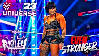 WWE 2K23  RHEA RIPLEY MODE  MAMI IS BACK WALKTHROUGH  Episode 07 PS5 LIVE [upl. by Ahsatal]