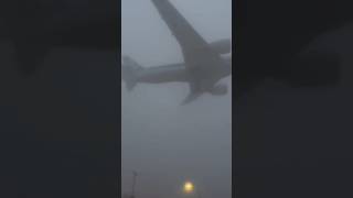 ANA airlines landing in fog subscribeanaairlineslike aviation privateaircraft aviationlovers [upl. by Nivle]