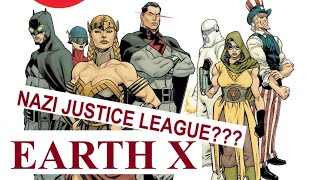 EARTH 10  EARTH X NAZI WORLD DC Multiverse Origins [upl. by Lindbom]