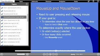 VB  MouseUp and MouseDown [upl. by Lumpkin]