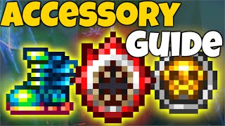 Complete Accessory Guide For Terraria144 [upl. by Harpole]