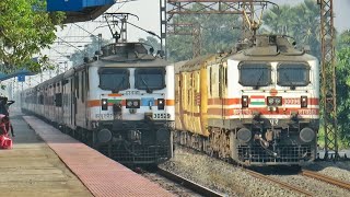 🔥PURVANCHAL  AHAMEDABAD EXPRESS DANGEROUS 130  110 KMPH FASTEST TRAIN  FURIOUS MAIN LINE TRAIN [upl. by Bobine24]