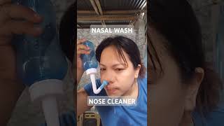 NASAL WASH NOSE CLEANER shorts [upl. by Kyriako]