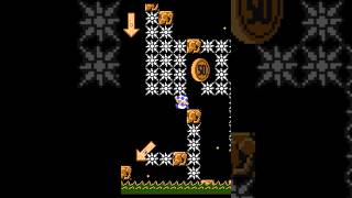 This Level Required Utmost PRECISION gaming mario nintendo supermariomaker2 precision [upl. by Hausmann]