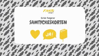 Hur fungerar Samtyckeskorten [upl. by Nylrebmik]