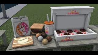 Building a Dunkin Donuts in Bloxburg [upl. by Grail206]