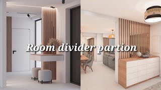 Best living room partion wall design 2024room dividers for studio apartment [upl. by Firman]