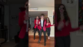 Copacabana funkfamily dance dancecraze familytime christmas viral trend disco [upl. by Andaira]