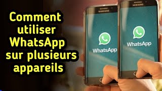 Comment recevoir les mêmes messages WhatsApp sur plusieurs téléphones  Avoir les Mêmes Messages [upl. by Aryhs]