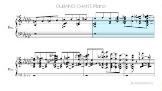 CUBANO CHANT Piano Solo [upl. by Sosna]