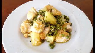 SPEZZATINO DI POLLO CON PISELLINI E PATATE⭐RITA CHEF  Gustosissimo [upl. by Narih]