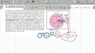 Ejercicios de Transferencia de calor por resistencias en cilindros y esferas [upl. by Brackett]