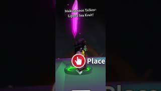 Making neon YellowLipped Sea Krait in Adoptme adoptme adoptmeroblox fy like roblox viral [upl. by Winchester136]