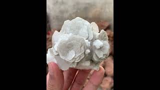 Muscovite Mica Rosettes on Cleavelandite Matrix from Pakistan minerals crystals trending [upl. by Barrow]