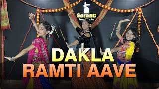 Ramti Aave  DAKLA  Garba Steps Dance Choreography  Sameer Dance Cover [upl. by Atekram]