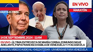 EN VIVO  Últimas palabras de María Corina crece presión a Maduro y yacasivenezuela venezuela [upl. by Alberto]