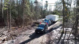 Modular Home Delivery to Monetville Ontario [upl. by Schwab]