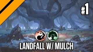 Gruul Landfall w Mulch amp Cultivator Colossus  Crimson Vow Release Day  MTG Arena [upl. by Monica]