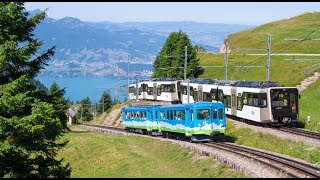 Le train à crémaillère du Rigi [upl. by Gahl797]