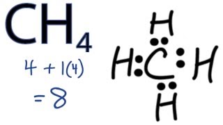 CH4 Lewis Structure  How to Draw the Dot Structure for CH4 Methane [upl. by Aissila]