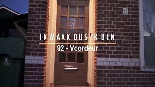 92 Voordeur isoleren [upl. by Mae]