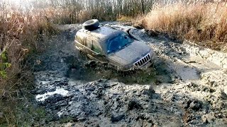 NIE DALIŚMY RADY na 4 samochody Taka niewinna przeszkoda JEEP amp SAMURAI [upl. by Harobed]