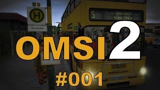 OMSI 2 001  Mit dem Omnibus durch Berlin [upl. by Nogem]