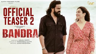 Bandra Official Teaser 2  Dileep  Tamannaah Bhatia  Arun Gopy  Ajith Vinayaka Films [upl. by Gnehp]