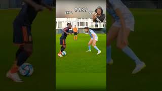 SKILLS CHALLENGE VS DOKU ⚽🥴 REACTION [upl. by Lonnie]