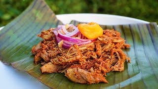 COCHINITA PIBIL MUY SABROSA EN LA ESTUFA RECETA BIEN EXPLICADA TRADICIONAL YUCATECA [upl. by Iridissa]