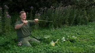 Ray Mears  How to make natural cordage from nettles Bushcraft Survival [upl. by Yojal]