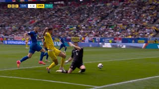 Roman Yaremchuk Goal Slovakia vs Ukraine 12 All Goals  euro 2024 Highlights [upl. by Kiker1]