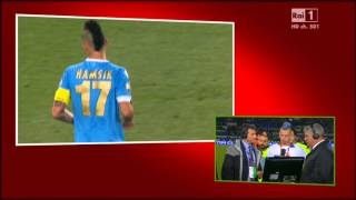 Intervista a Marek Hamsik  Coppa Italia 2014  NapoliFiorentina 31 [upl. by Alesram]