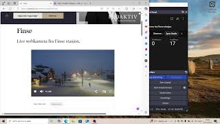 Live webkamera fra Finse stasjon [upl. by Siletotsira974]