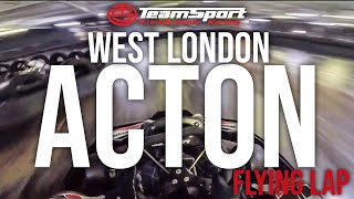 Flying Lap  TeamSport Karting West London Acton [upl. by Sorcha]