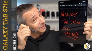 Recensione GALAXY TAB S7fe UN BUON TABLET da SAMSUNG [upl. by Epillihp449]