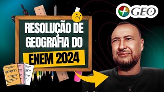 Resolução de Geografia do Enem 2024 [upl. by Rahs]