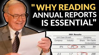 Warren Buffett How To Understand Annual Reports [upl. by Egiedan463]