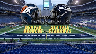 Seattle Seahawks vs Denver Broncos seahawks broncos nflfootball [upl. by Lugo299]