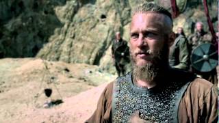 Vikings Athelstan Delivers King Ecberts Message Season 2 Episode 9  History [upl. by Htebasyle]